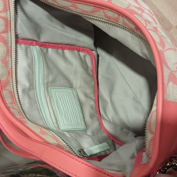 Orange And Tan Coach Bag - Picture 11 of 14